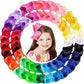Oaoleer 30 Colors 6 Inch Hair Bows Clips Grosgrain Ribbon Bows Hair Alligator Clips Hair Barrettes Hair Accessories For Girls To