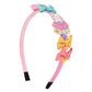 Asthetika Kids Unicorn Polka Dot Bows Hair Band For Girls Toddler Baby Pink Accessories Headband Single Piece Gift Idea