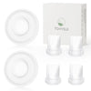 TOVVILD Duckbill Valves Silicone Diaphragm Compatible with Momcozy V1/V2 Breast Pump, Replacement Pump Parts Accessories Compati