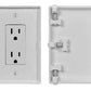 Child Be Safe, Baby Toddler Pet Resistant Electrical Safety Cover Guard For Home And Business, Made In Usa, Compatible With Deco