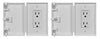 Child Be Safe, Baby Toddler Pet Resistant Electrical Safety Cover Guard For Home And Business, Made In Usa, Compatible With Deco
