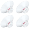 4PC Flange Insert 18mm Compatible with Momcozy M5/M6/M9/S12 Pro/V1 Pro/V1 Pro Breast Pump, Fit for Eufy/Elvie/Medela/Spectra/Lan
