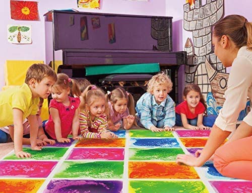 Art3d Liquid Fusion Activity Play Centers for Children, Toddler, Teens, 12 X 12 Pack of 9 Tiles