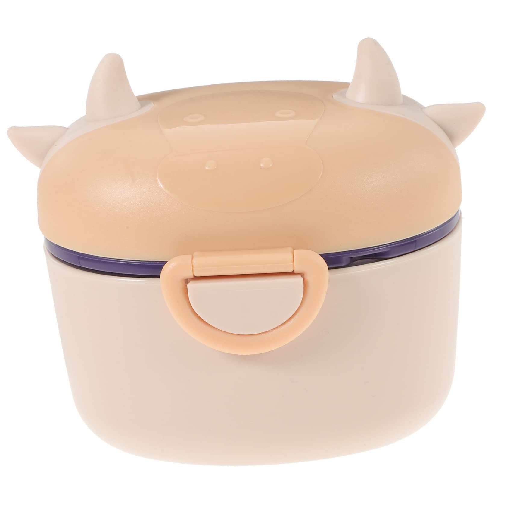 Abaodam Cute Milk Powder Box Snack Containers for Travel Milk Powder Container Milk Powder Dispenser Food Storage Containers Tra