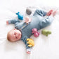 Tikiri Toys Ocean Buddies Dolphin Natural Rubber Rattle (Blue)