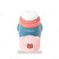 Episkey Baby Powder Puff With Soft Sponge  Gentle Dusting For Newborns & Toddlers, Cute Panda Design, Portable & Easy To Use (P