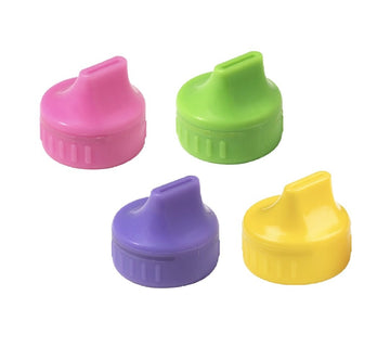 Parent Units Sipping Spout, Assorted, Water Bottles, 4 Count (Pack Of 1) (Color May Vary)