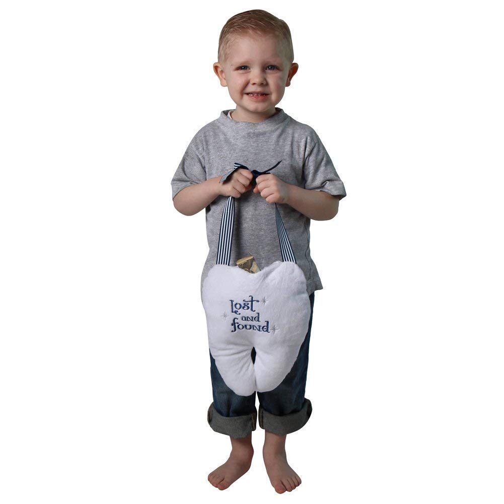 Snuggle Stuffs Tooth Fairy Lost & Found Pillow, Blue