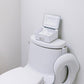 Ubbi Baby Flushable Wipes Dispenser With Weighted Plate And Secure Seal, Nursery And Baby Registry Essential, Gray