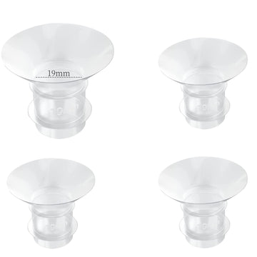 Flange Inserts 19Mm For Medela,Spectra 24Mm Shields/Flanges,Compatible With Momcozy S12 Pro/S9 Pro/S9/S12 Wearable Breast Pump,R