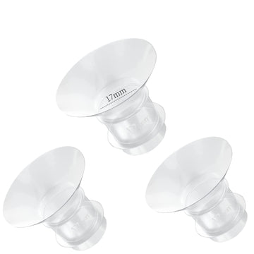 Silicone Flange Insert 17Mm 3Pcs Wearable Breast Pump Accessories,Compatible With S9/S10/S12/S4Dw,Electric Breast Pump Parts Rep