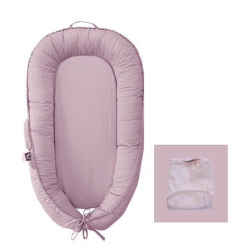 Infant Lounger Cover, 100% Organic Cotton, Newborn Essentials, Baby Gifts | Cover Only (Lavenderblush)