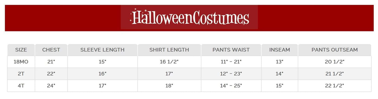 Fun Costumes Toddler Daniel San 4T