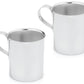 Kiddobloom Children Stainless Steel Cups (2 Pc) - Education