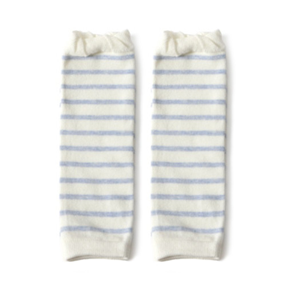 Elesa Miracle 3 Pairs Baby Toddler Leg Warmer (3Pc- Blue)