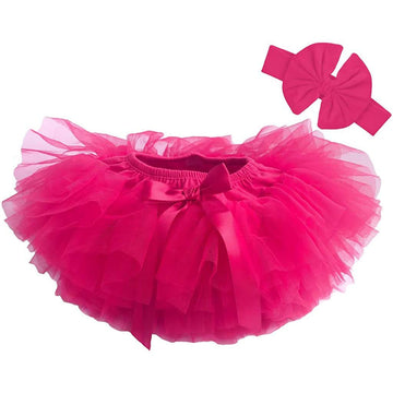 Dancina Baby Bloomer Romper Tutu Skirt Ages 6-24 Months Hotpink
