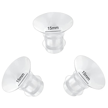 15Mm Flange Inserts Compatible With Momcozy S12 Pro/S9 Pro /M5/M9/Medela/Tsrete Wearable Breast Pump,Suitable Spectra S1/S2, Red