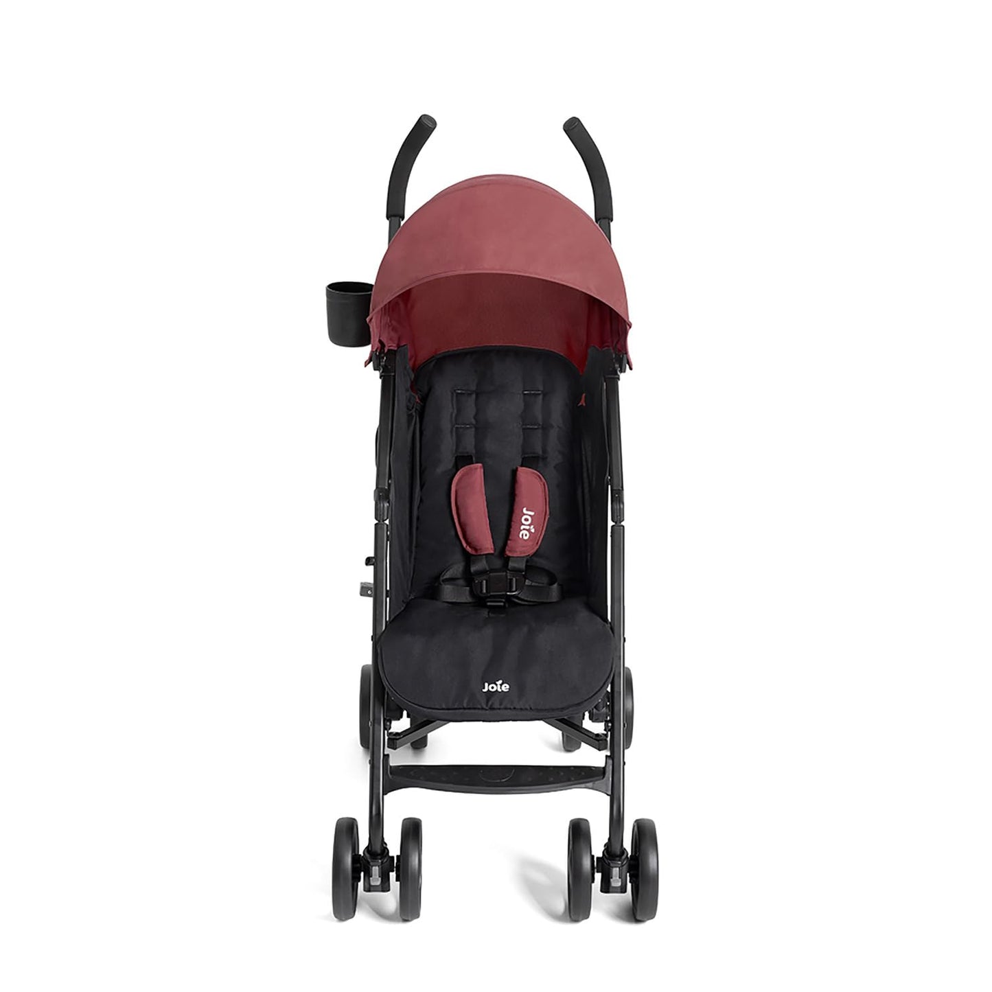 Joie Tansy Umbrella Stroller - Lightweight, Compact Folding With Multi-Position Recline - Travel-Friendly Stroller (Crimson)