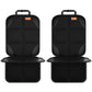 Smart Elf Car Seat Protector, 2Pack, Protect Child Seats With Thickest Padding And Non-Slip Backing Mesh Pockets For Baby And Pe