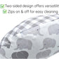 Bxuanw Nursing Pillow Cover Stretchy Pillow Slipcovers For Breastfeeding Moms Two-Sided Design (Cute Animals)