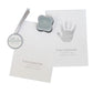The Grandparent Gift Godfather Godchild Handprint Frame, Grey