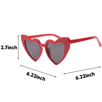 Heart Headbopper Eyeglasses Valentine'S Day Headband Hair Accessories For Holiday Costume Party Photo Booth 4 Pack