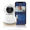 Safety 1st 360 Smart Baby Monitor: 1080p HD, PTZ, Day/Night Vision, Cry Detection, Two-Way Talk, Lullabies, Google Home & Amazon