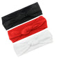 Ayushicreationa Baby Girls Elastic Headband Hair Newborn Toddler Children Accessories Cotton Turban Knotted Hairband Red,White,B