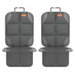 Smart Elf Car Seat Protector For Child Car Seat - Waterproof 600D Fabric Baby Seat Protectors For Non-Slip Backing Mesh Pockets