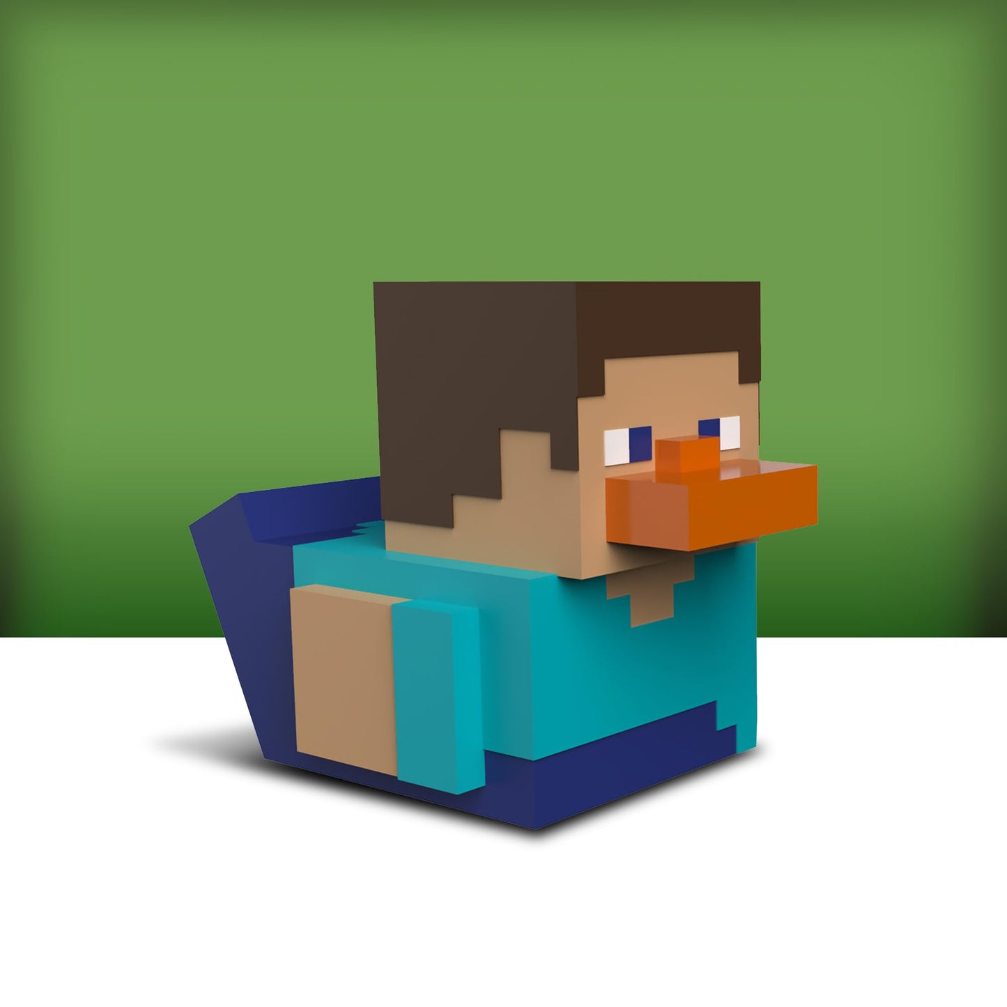 TUBBZ Mini Steve Collectible Vinyl Rubber Duck Figure - Official Minecraft Merchandise - Video Games and Movies