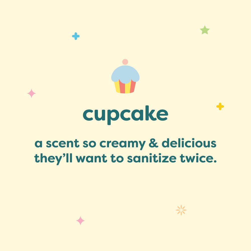Kids By Babyganics Foaming Body Wash, Cupcake, Tear-Free, 14 Fl Oz (Pack Of 2)