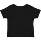 Rabbit Skins Infant 100% Cotton Jersey Short Sleeve Tee, Black, 18 Months