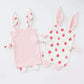 Bunny Security Blanket For Boys And Girls,Cotton Soft Breathable Muslin Soothing Towel Appeasing Toy For Infant,Newborn Gift,2 P