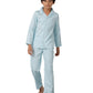 Under Fourteen Boys Cotton Night Suit Set | Soft & Breathable 2 Pcs Sleepwear CoOrd | Checks Top with Pyjama | Elastic Waist, P