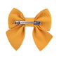 Spenlly 4.3 Inch Hair Bows Clip Big Hair Bow Clip Hair Barrettes Hair Accessories For Baby Girls Kids (Cream White)