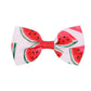Watermelon Turban Headband Baby Girls Fruit Headwrap Watermelon Hair Hand Bow Bbg20 (Hair Clips-6G)