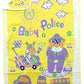 Love Baby Bath Towel Cotton Printed with Hood  Yellow