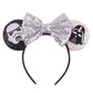 Foeran Mouse Ears Headbands Shiny Bows Mouse Ears Glitter Party Princess Decoration Cosplay Costume For Girls Women (Star Wars/W