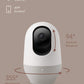 Nooie Baby Monitor, Wifi Pet Camera Indoor, 360-Degree Ip Camera, 1080P Home Security Camera, Motion Tracking, Super Ir Night Vi