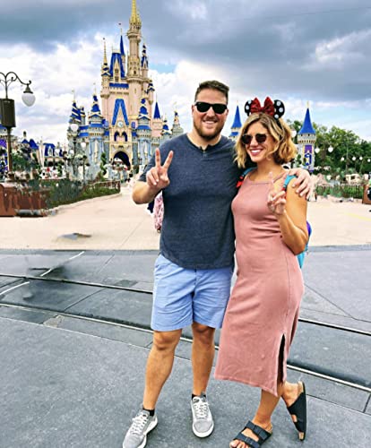 Clgift Iridescent Rainbow Sparkle Mouse Ears, Sequin Minnie Ears In Various Colors