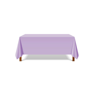 Pomp Lavender 90 X 156 Inch Premium Polyester Tablecloth  Wrinkle  Stain Resistant Easy Care Fabric  Fits 8Ft Rectangle Table