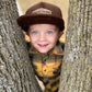 Born To Love Baby Hats-Toddler Boy Outfit- Baseball Hat, Newborn Youth Flat Brim Mesh Trucker Surf Skatebro Fitted Beach Cap Gor