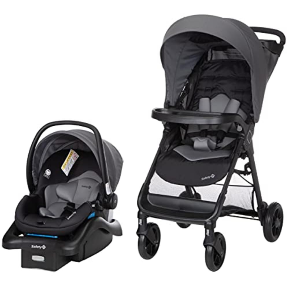 Safety 1st Smooth Ride Travel System Stroller and Car Seat OnBoard FLX - Efficient Infant Car Seat Stroller and Infant Car Seat 