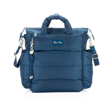 Itzy Ritzy Dream Convertible Diaper Bag Tote Backpack - Baby Diaper Bag With 14 Pockets, Changing Pad (Sapphire Starlight)