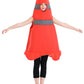 Seasons Child Construction Cone Costume, Halloween Costume For 8-10 Years Kids
