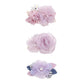Cherrboll Flower Hair Clips Set 3Pcs Floral Hair Bow Accessories For Baby Girl Toddles Teen Gifts