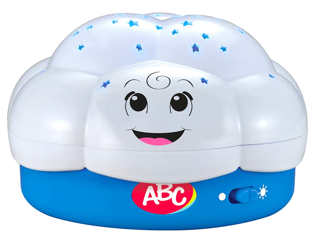 ABC Baby Nachtlicht mit Spieluhr, D:12cm, Wolke mit Schlaflied: Guten Abend, Gute Nacht, 0m+