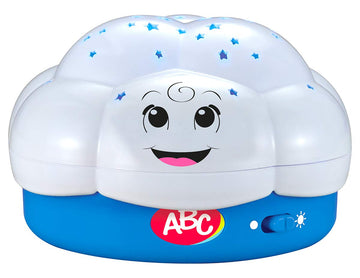 ABC Baby Nachtlicht mit Spieluhr, D:12cm, Wolke mit Schlaflied: Guten Abend, Gute Nacht, 0m+