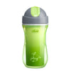 Chicco Sport Sipper Straw Cup For Kids, 266Ml | Insulated Bottle With Flexible Straw| Light Weight | Green | 14 Months To 2 Year