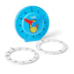 hand2mind Advanced NumberLine Clock for Kids Learning to Tell Time, Math Manipulatives for Telling Time, Analog Clock for Kids L